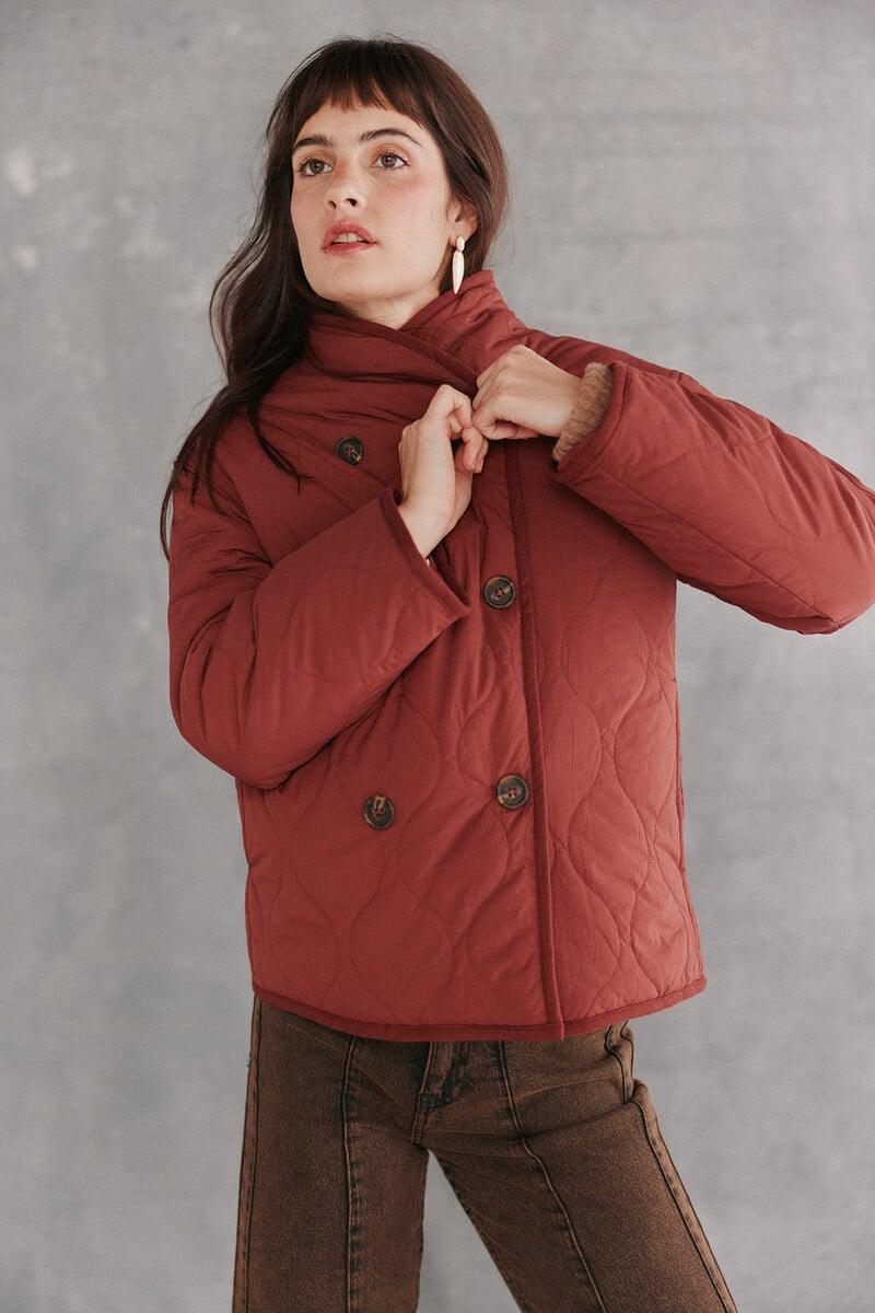 pedro del hierro Diana. Chaqueta acolchada con botones Precio de fábrica