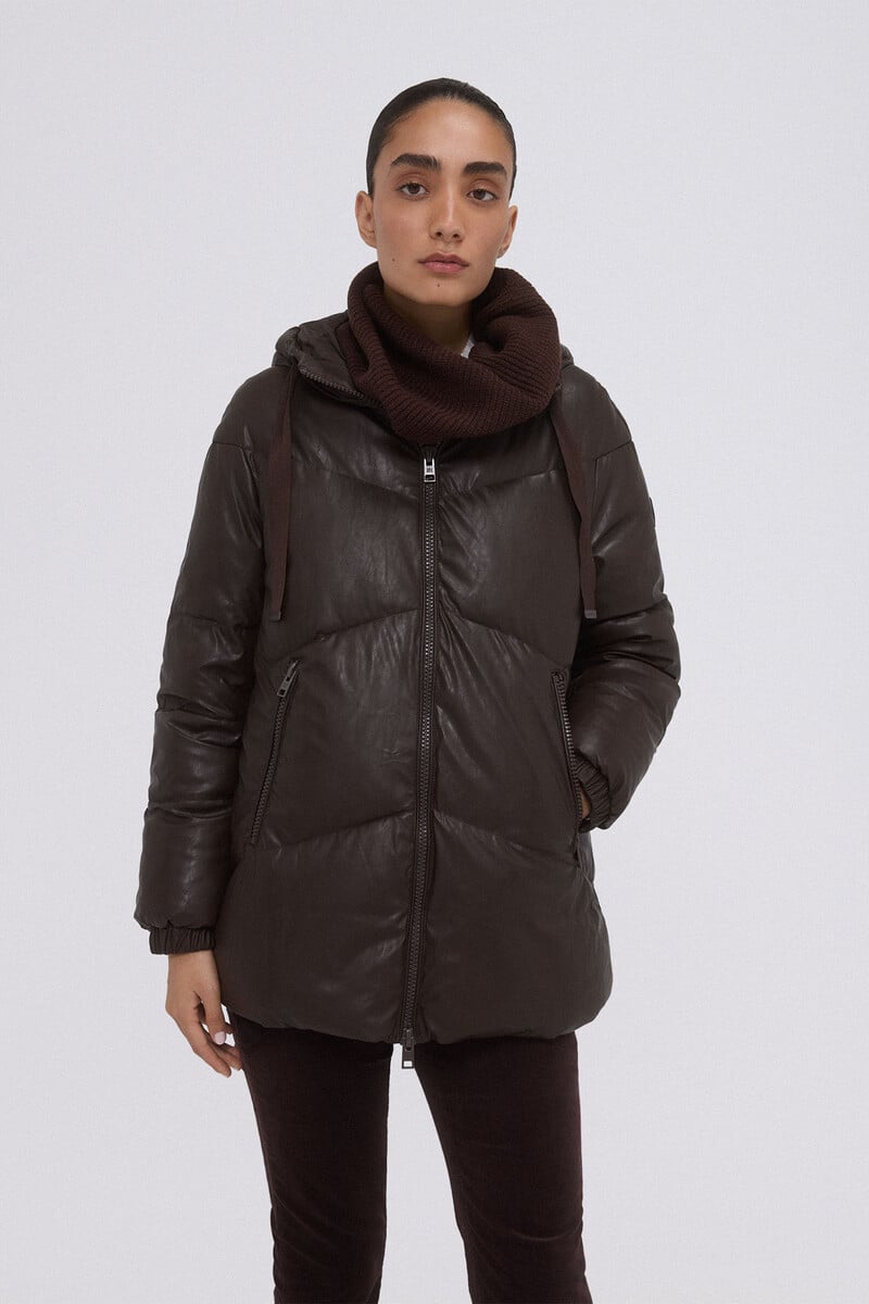 pedro del hierro Parka corta con capucha Grandes descuentos