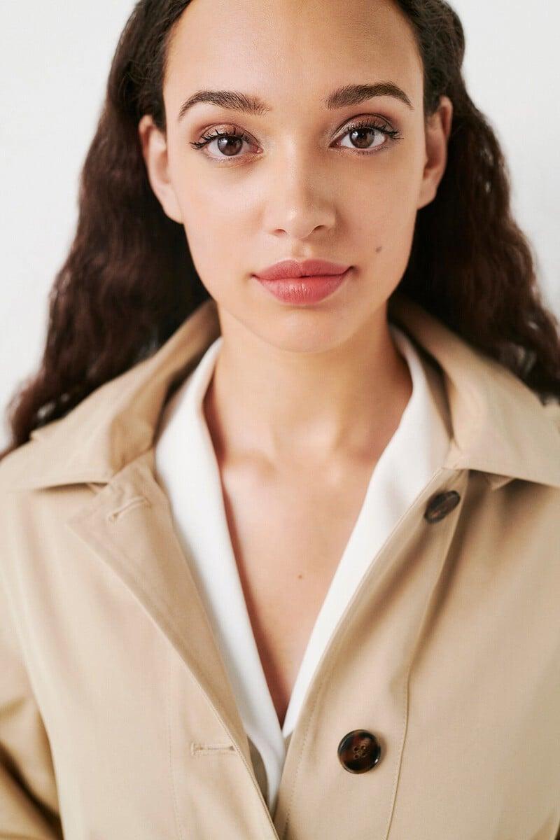 pedro del hierro Trench Gabardine Tienda de fábrica
