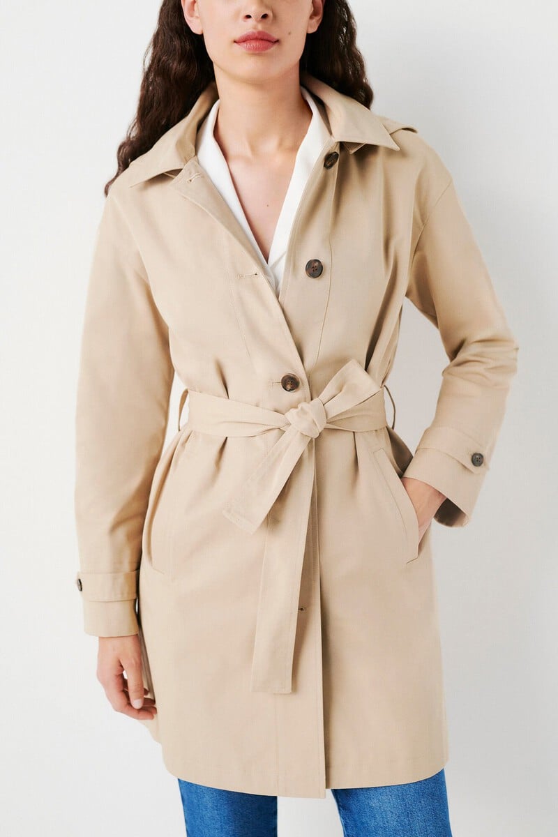 pedro del hierro Trench Gabardine Tienda de fábrica