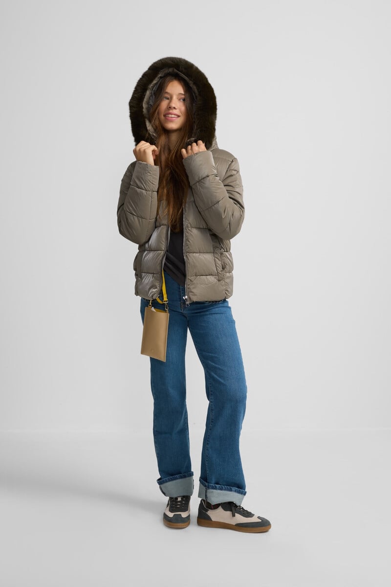 pedro del hierro Parka corta acolchada Ahorra y exporta