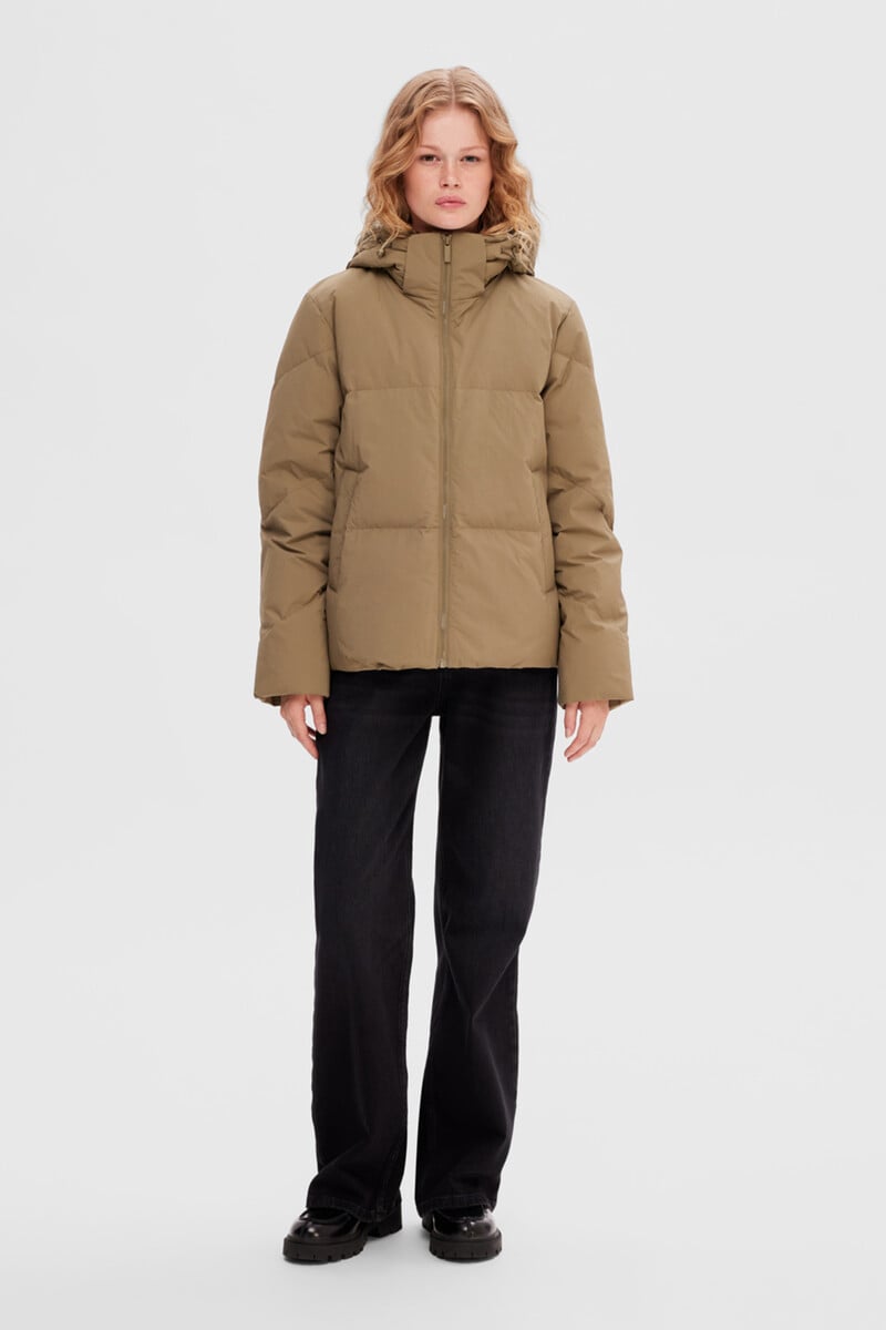 pedro del hierro Plumífero acolchado repelente al agua con relleno de pluma y plumón En oferta