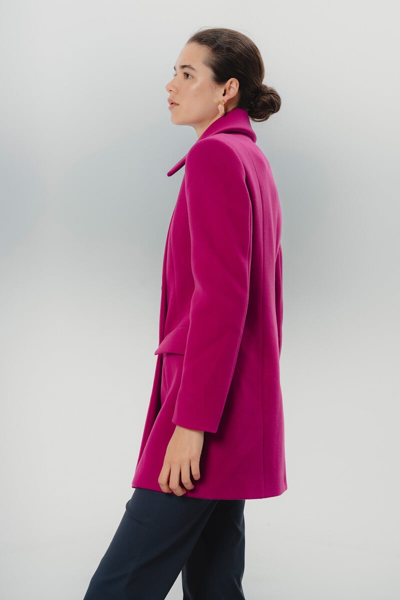 pedro del hierro Abrigo de mujer doble botonadura Ana Última moda