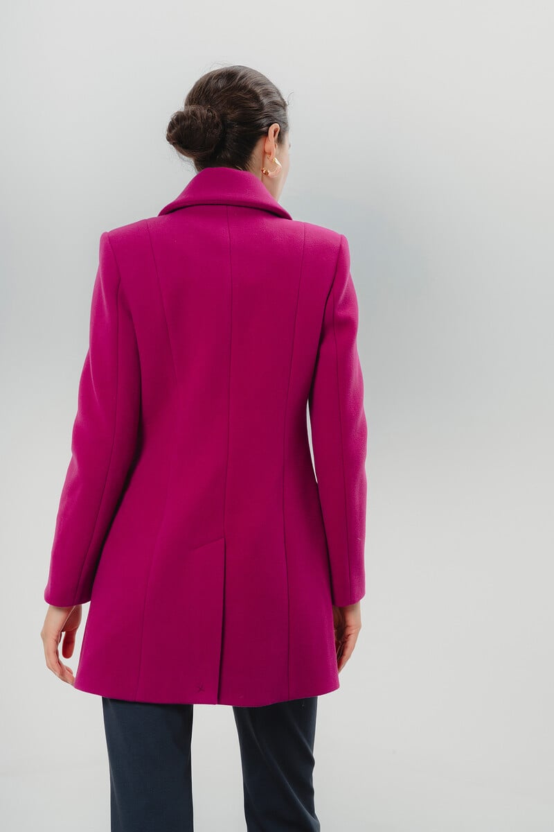 pedro del hierro Abrigo de mujer doble botonadura Ana Última moda