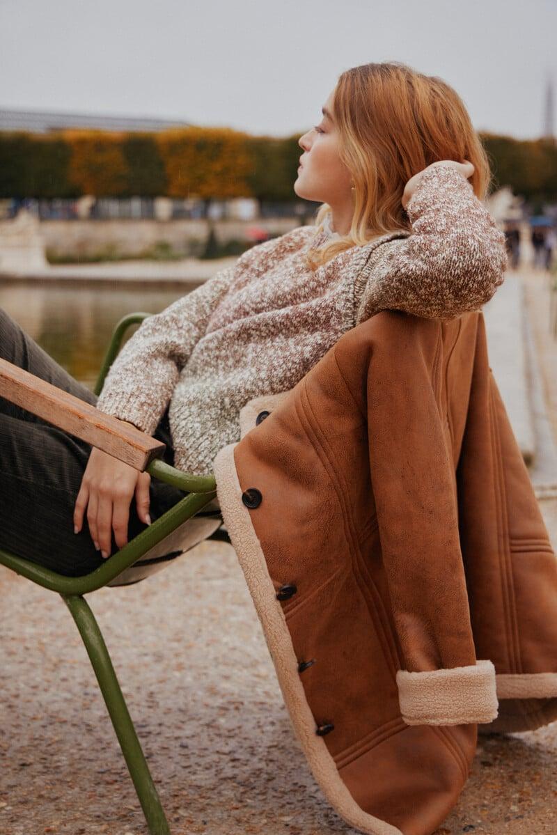 pedro del hierro Dasha. Abrigo doble faz largo Precio ultrabajo