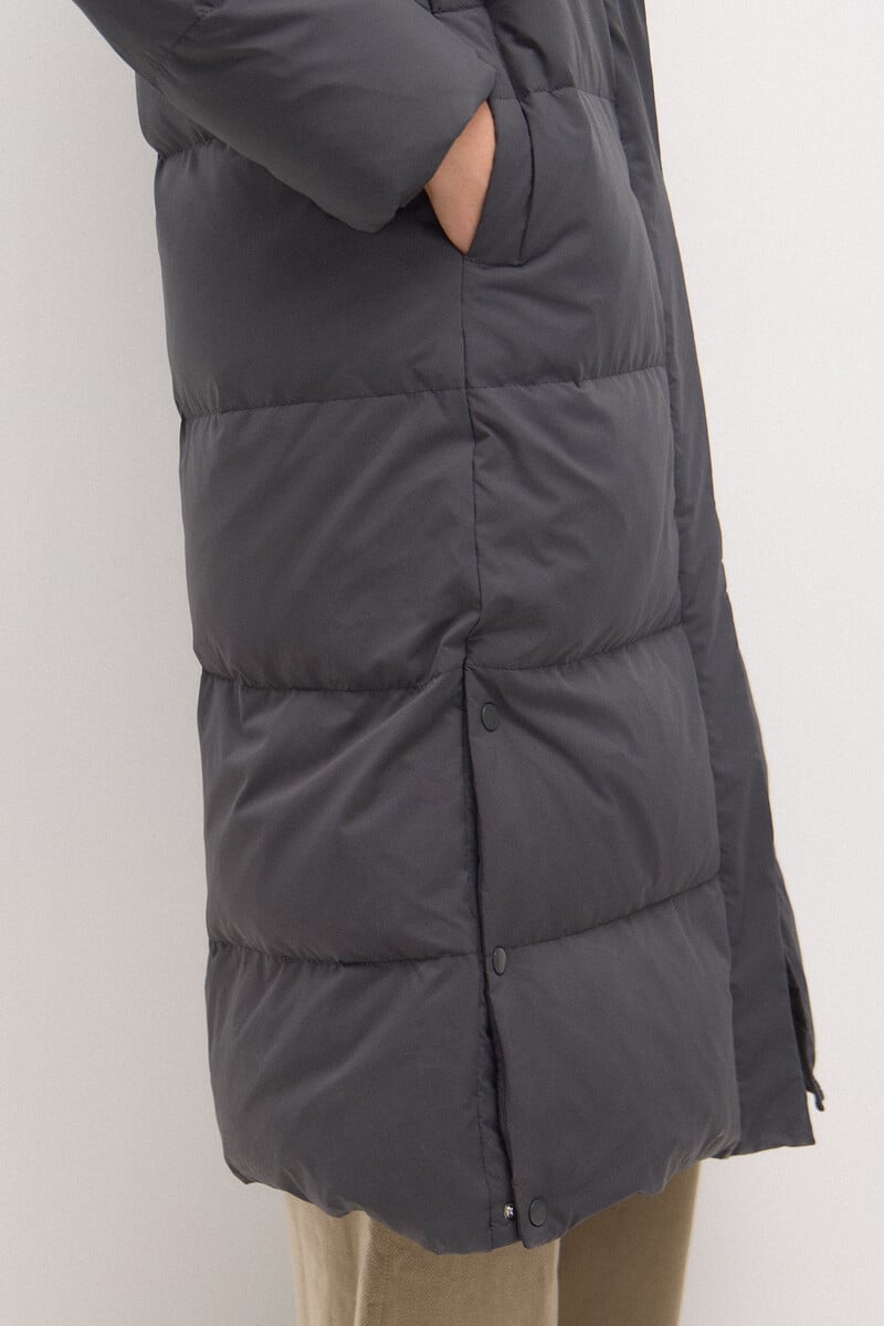 pedro del hierro Donna. Anorak largo acolchado En línea