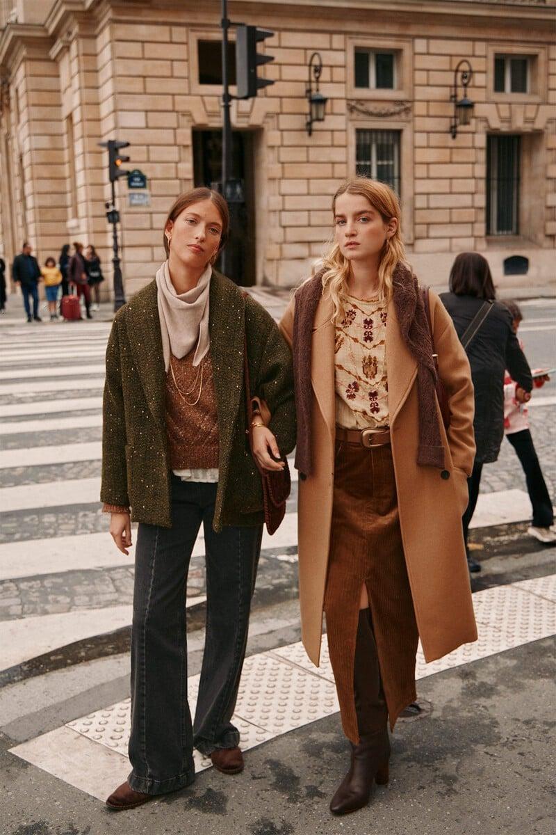 pedro del hierro Aitana. Abrigo corto con hilo metálico Outlet