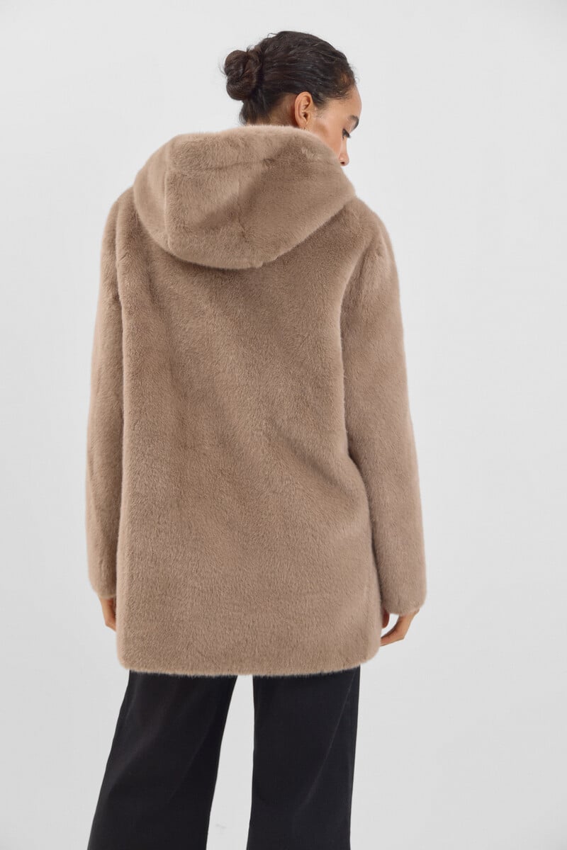 pedro del hierro Abrigo efecto doble faz reversible Venta caliente