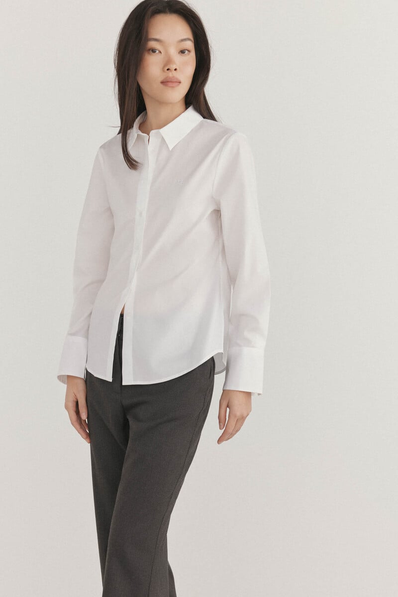 pedro del hierro Camisa algodón básica Rebajas de fábrica