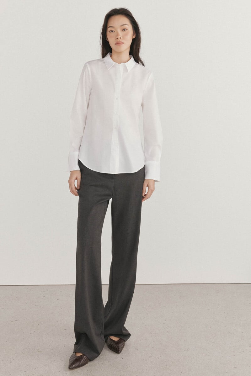 pedro del hierro Camisa algodón básica Rebajas de fábrica
