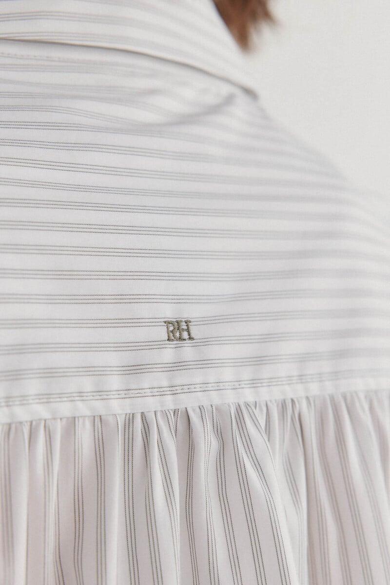 pedro del hierro Camisa algodón crop Último día