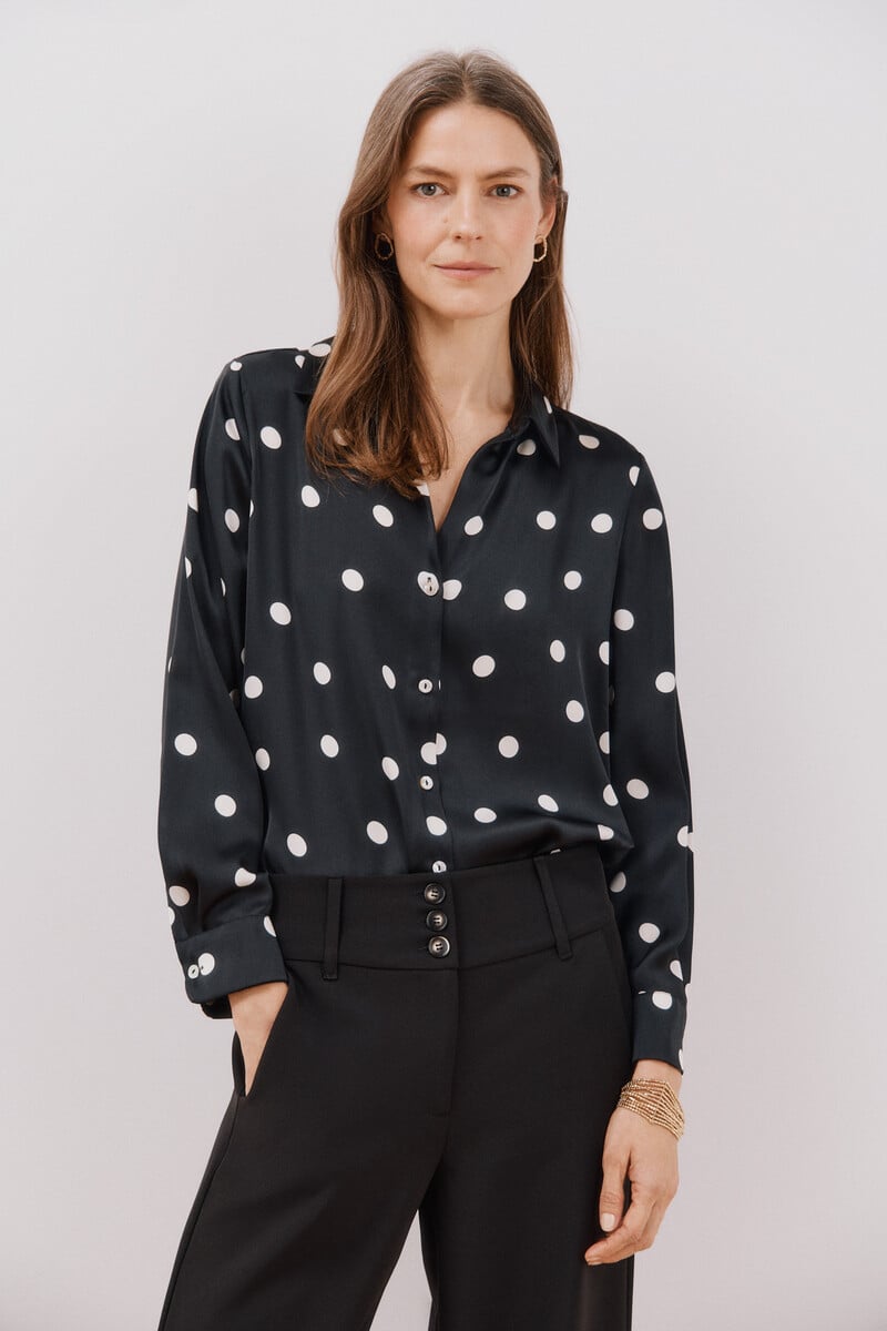 pedro del hierro Camisa satinada Promoción trimestral