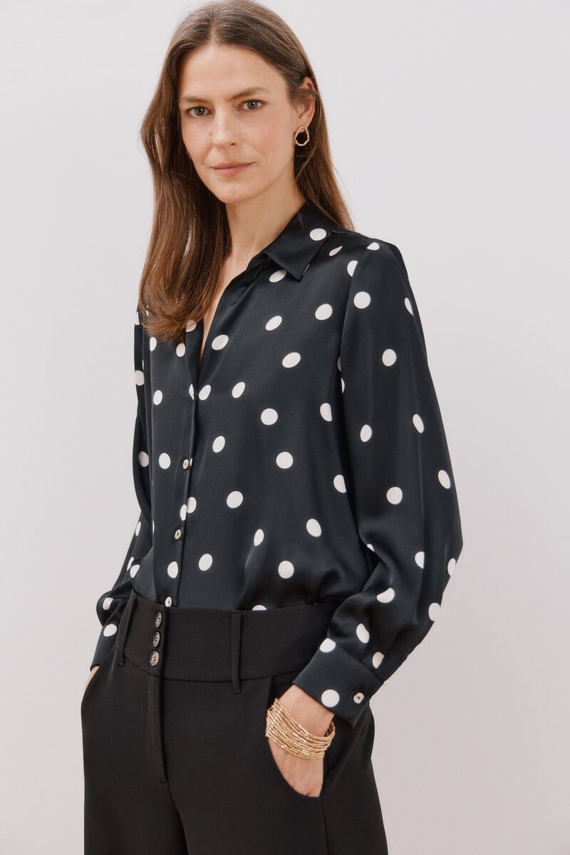pedro del hierro Camisa satinada Promoción trimestral
