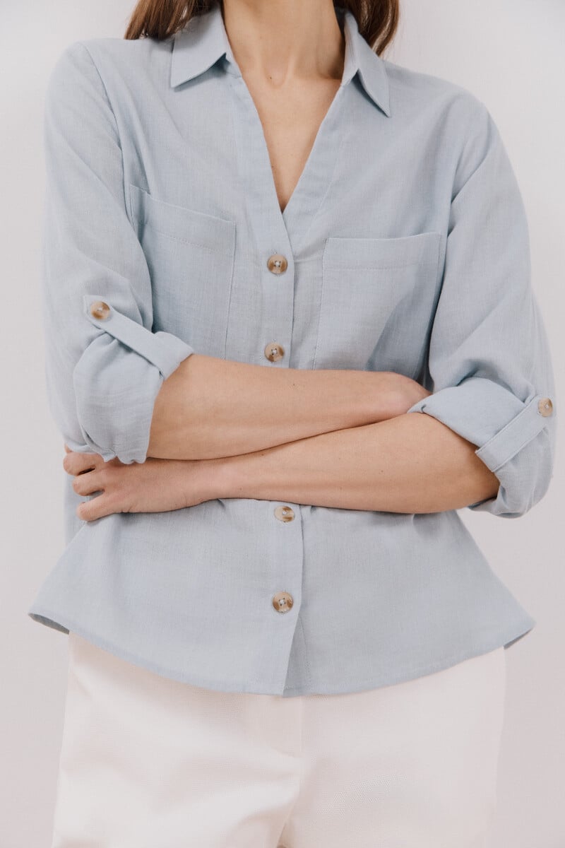 pedro del hierro Camisa algodón estampada Limitado a 3 días