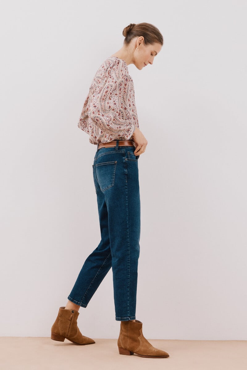 pedro del hierro Blusa estampada Descuentos del mes