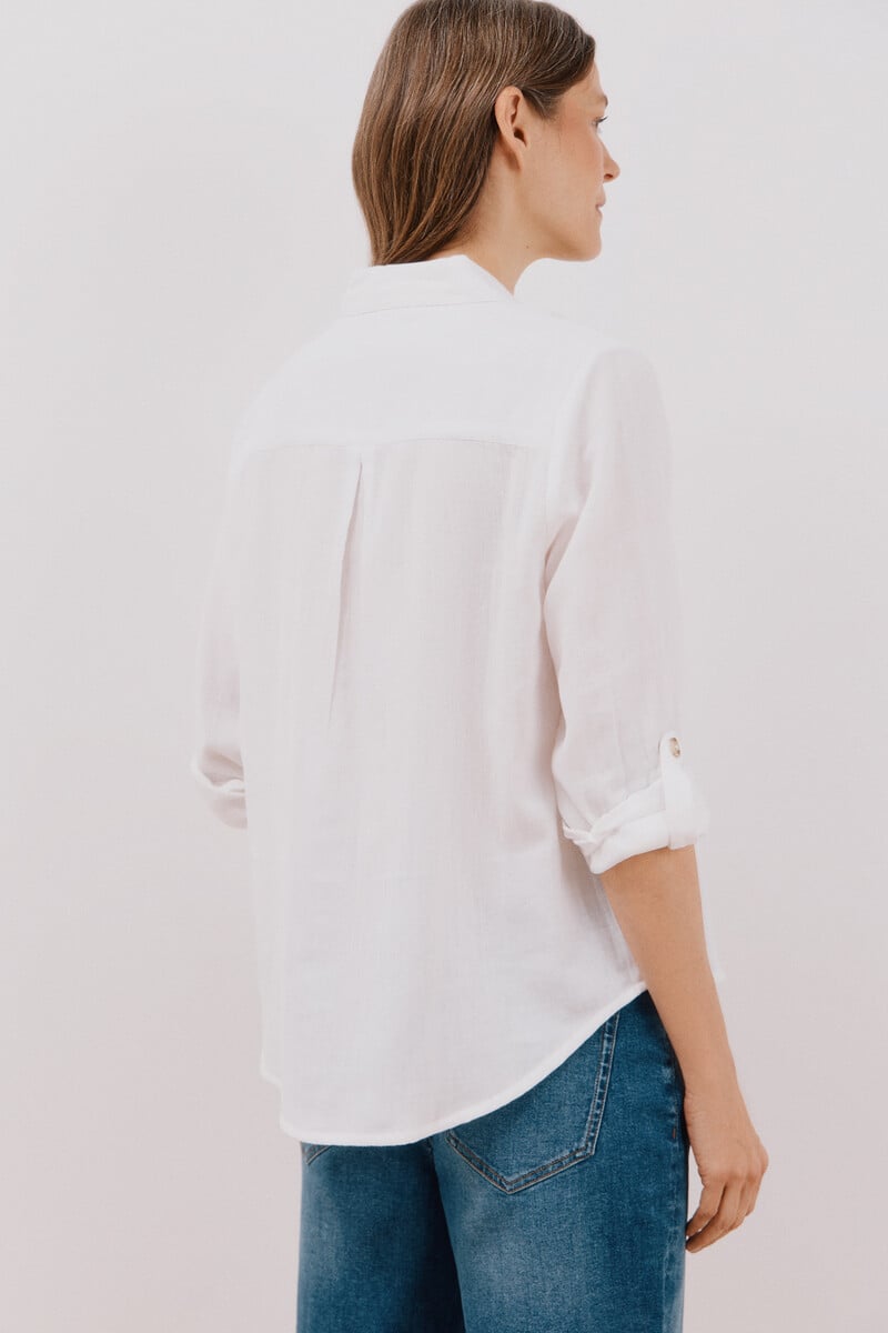 pedro del hierro Camisa algodón estampada Ofertas especiales