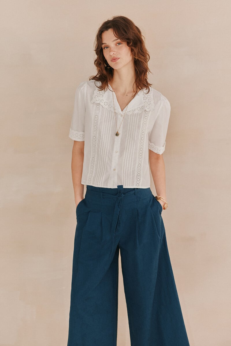 pedro del hierro Ciara. Camisa manga corta Solo hoy