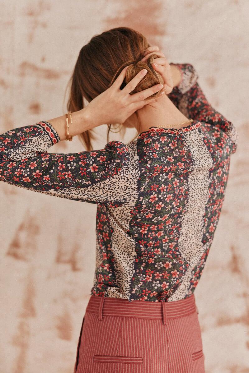 pedro del hierro Creta. Blusa estampada Oferta especial de fábrica