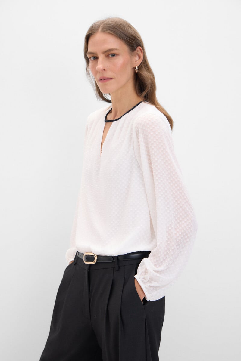 pedro del hierro Blusa tejido textura Limitado a 3 días