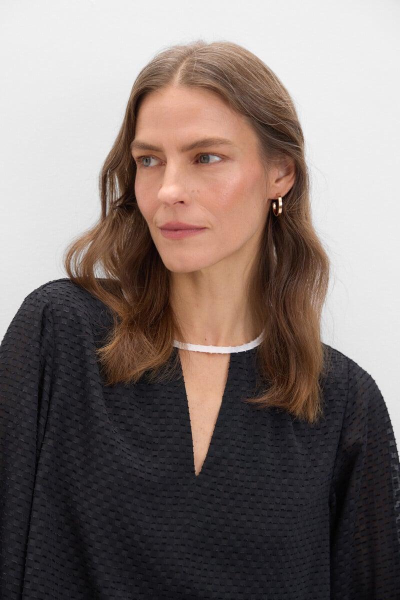pedro del hierro Blusa tejido textura Libre de impuestos