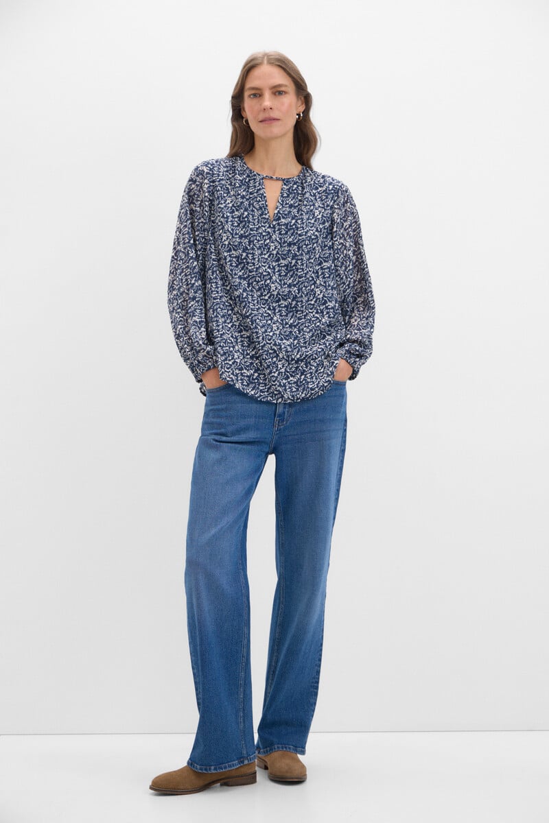 pedro del hierro Blusa tejido textura Oferta exclusiva