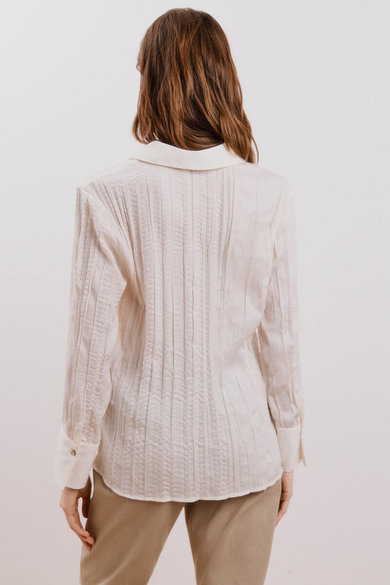 pedro del hierro Camisa lisa satinada Rebajas