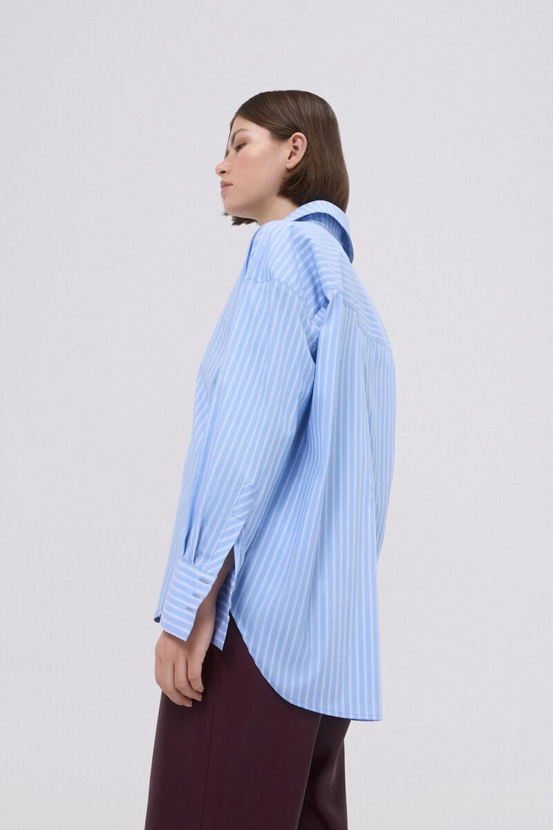 pedro del hierro Camisa larga popelin rayas Los más vendidos