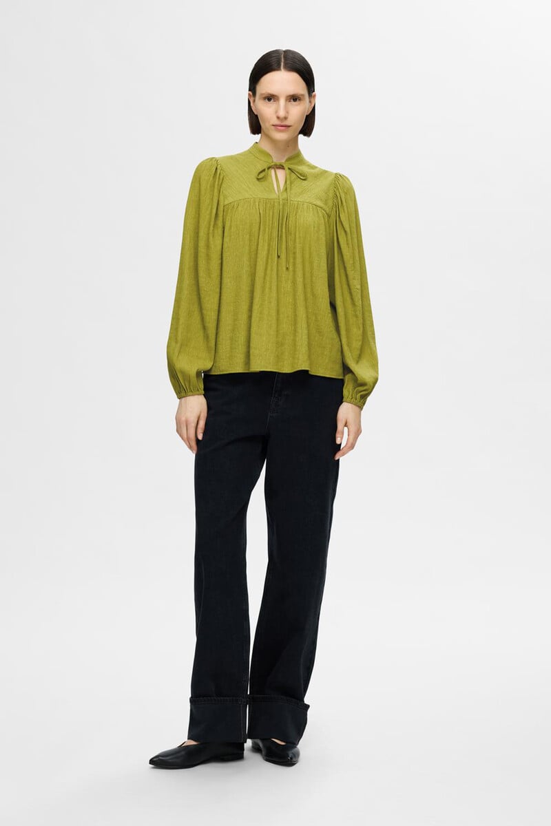 pedro del hierro Blusa de manga larga confeccionada con Viscosa Lenzing Ecovero Oferta especial