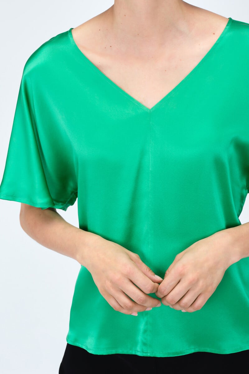 pedro del hierro Blusa seda Envío gratis