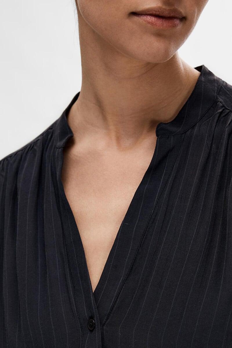 pedro del hierro Blusa de manga corta confeccionada con Viscosa Ecovero Oferta especial de fábrica