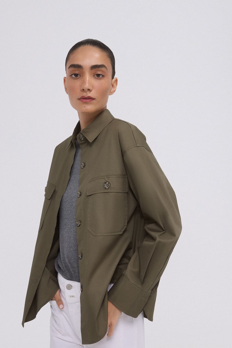 pedro del hierro Camisa utility oversize En oferta