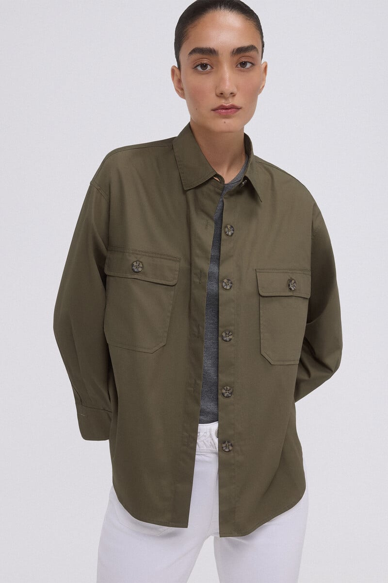 pedro del hierro Camisa utility oversize En oferta