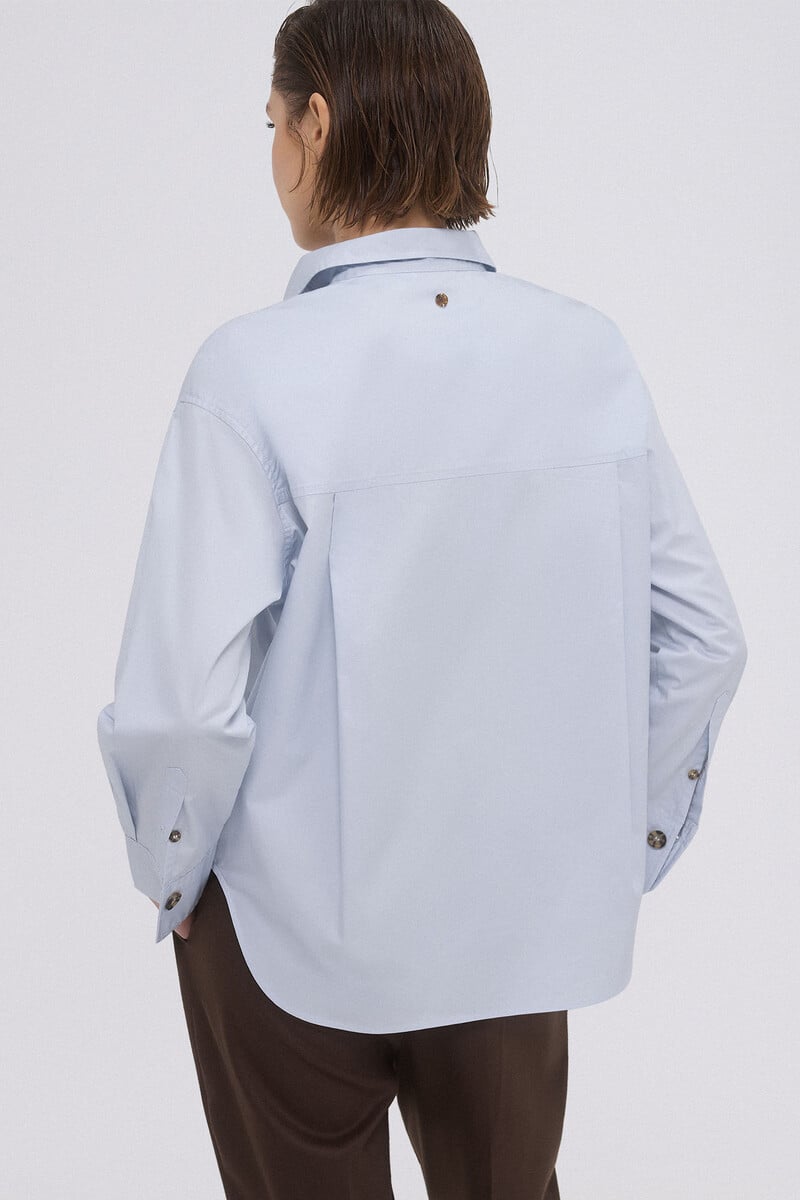 pedro del hierro Camisa utility oversize Oferta exclusiva