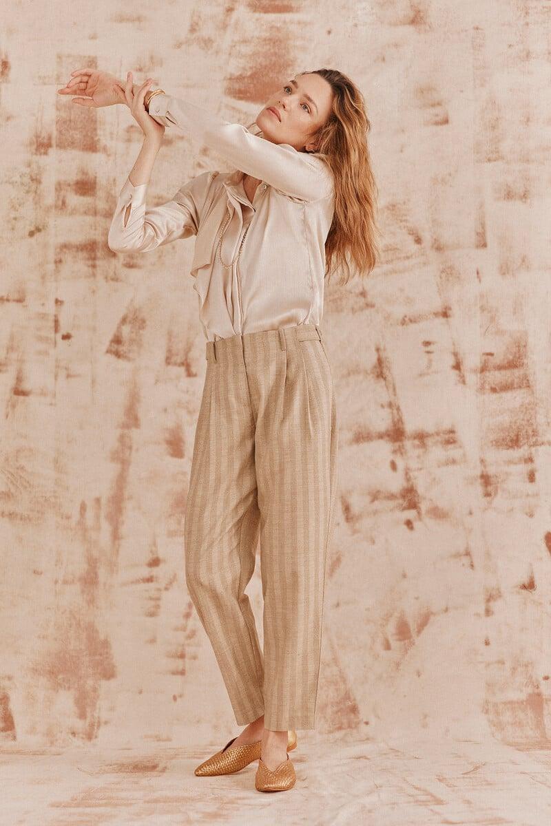 pedro del hierro Cecilia. Camisa chorrera Rebajas de fin de temporada