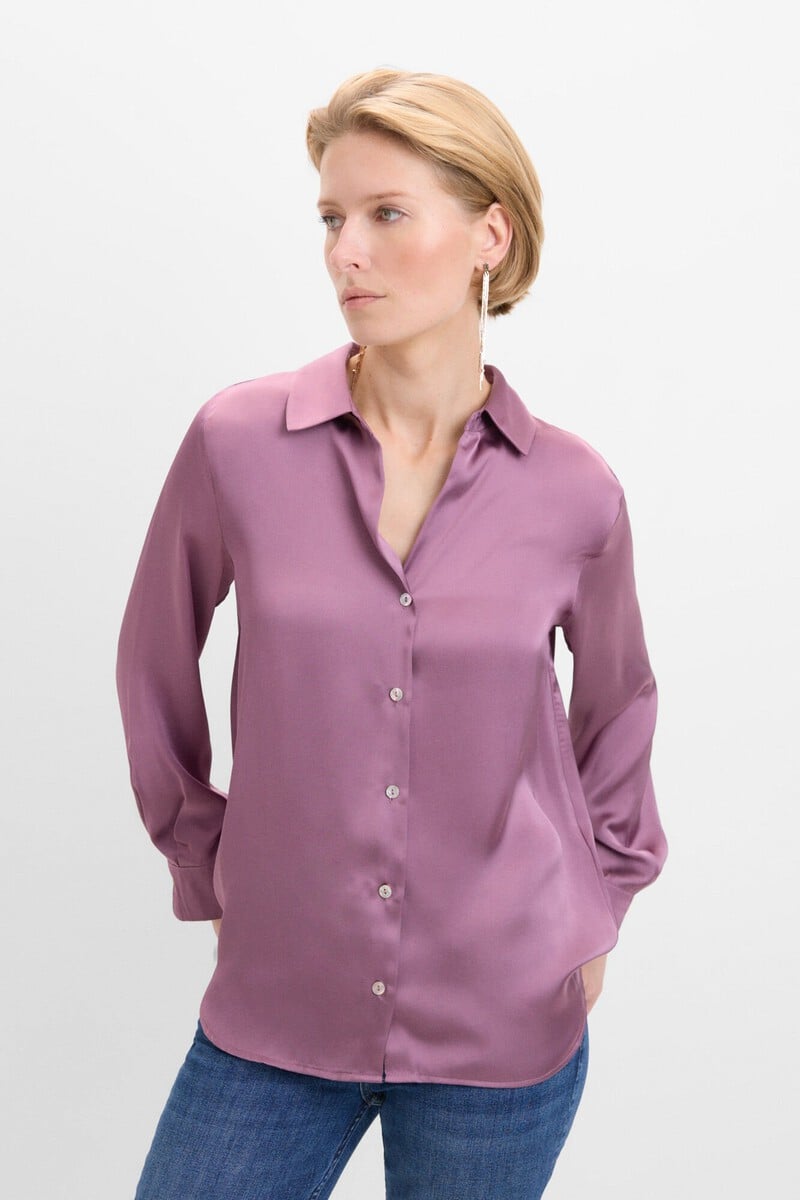 pedro del hierro Camisa satinada Rebajas