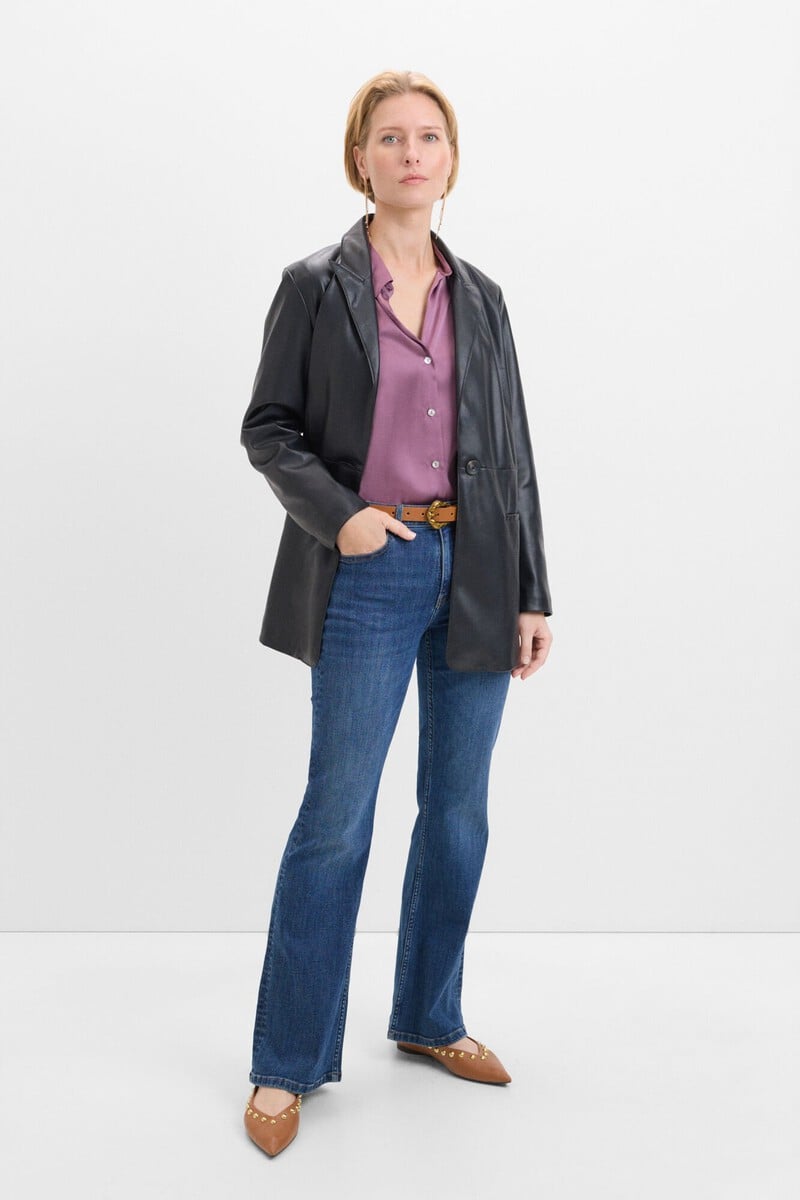 pedro del hierro Camisa satinada Rebajas
