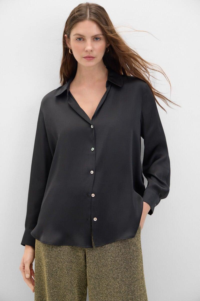 pedro del hierro Camisa satinada Rebajas baratas