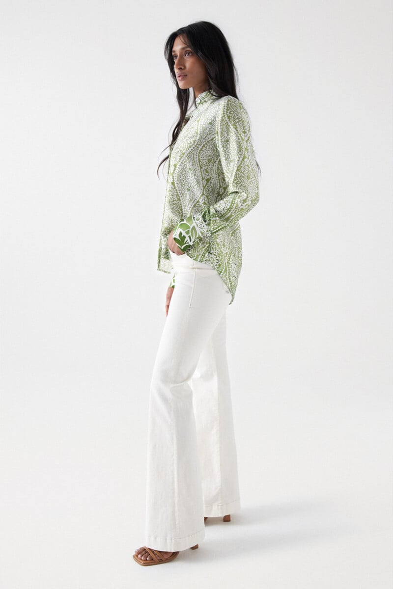 pedro del hierro Camisa estampada Liquidación