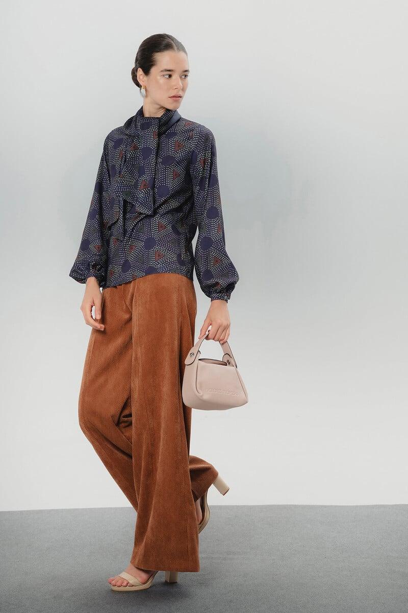 pedro del hierro Blusa manga abullonada Elisa Mejor oferta