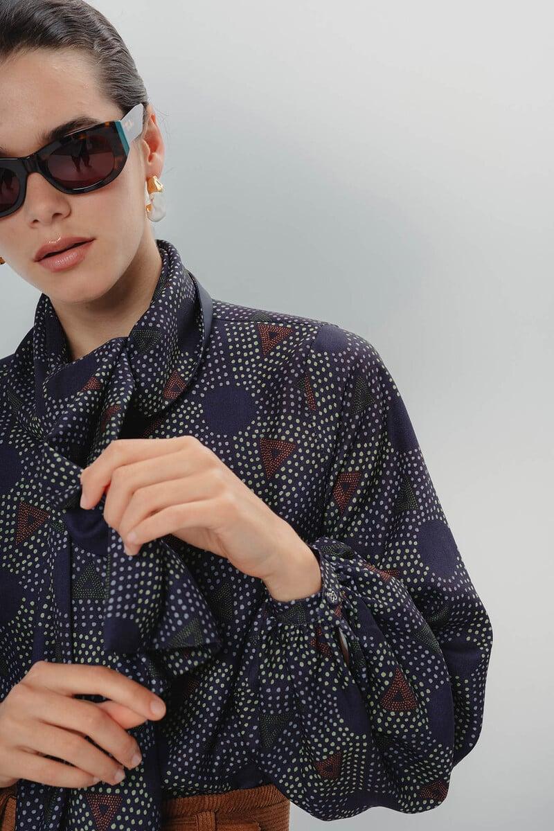 pedro del hierro Blusa manga abullonada Elisa Mejor oferta