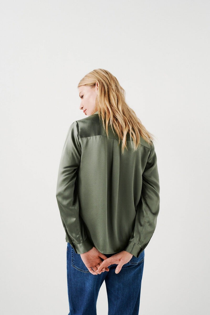 pedro del hierro Blusa Lovely1 100% seda ÚLTIMAS EDICIONES