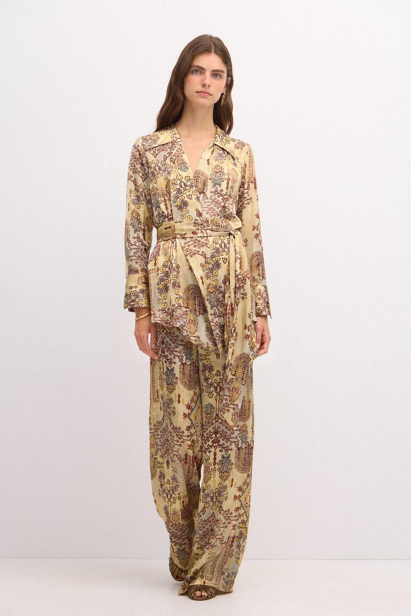 pedro del hierro Renata. Camisa cruzada Solo hoy