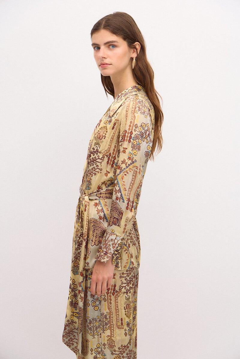 pedro del hierro Renata. Camisa cruzada Solo hoy