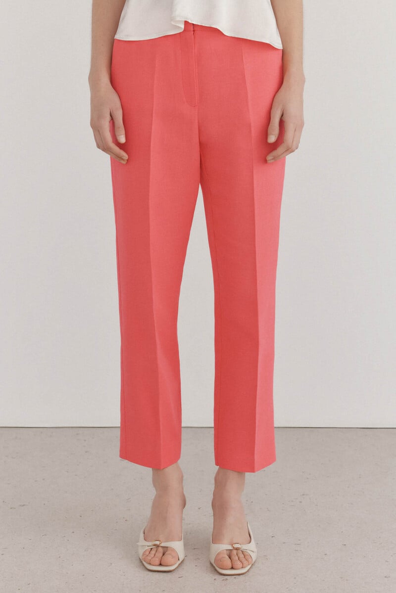 pedro del hierro Pantalón recto de traje Grandes descuentos