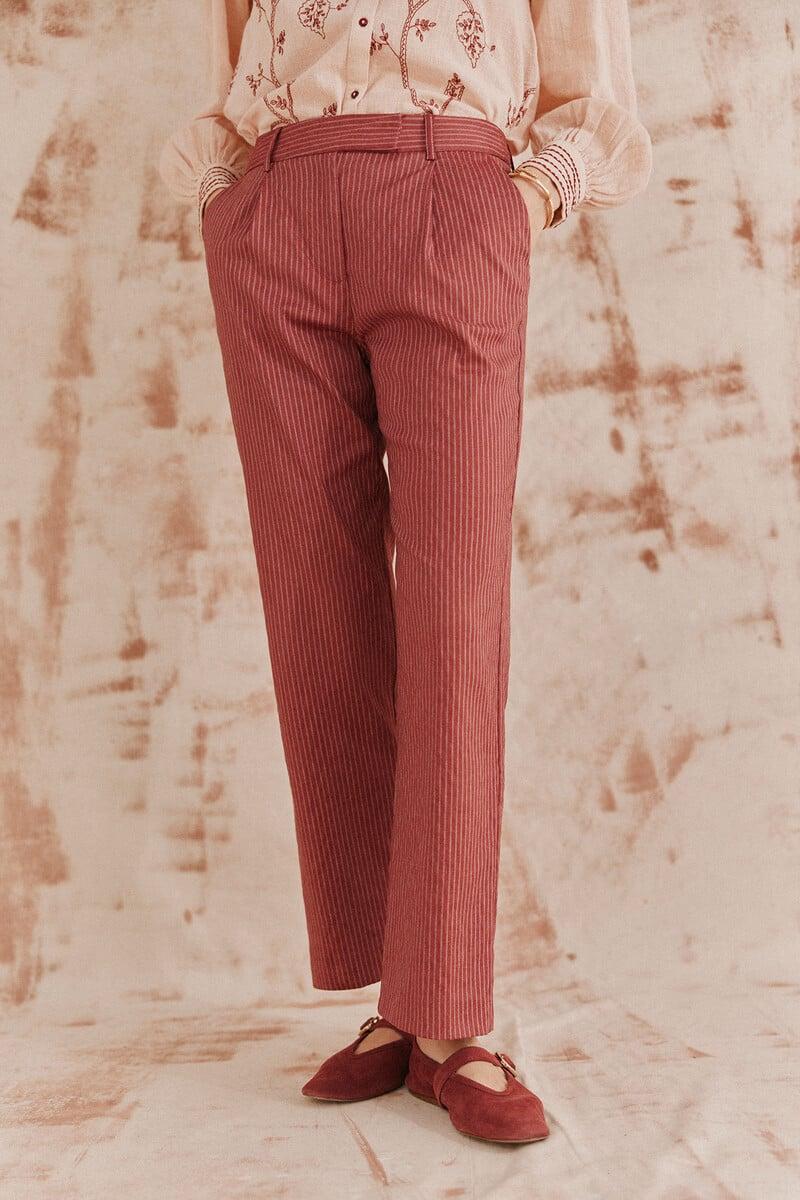 pedro del hierro Paloma. Pantalones rayas Ahorra y exporta