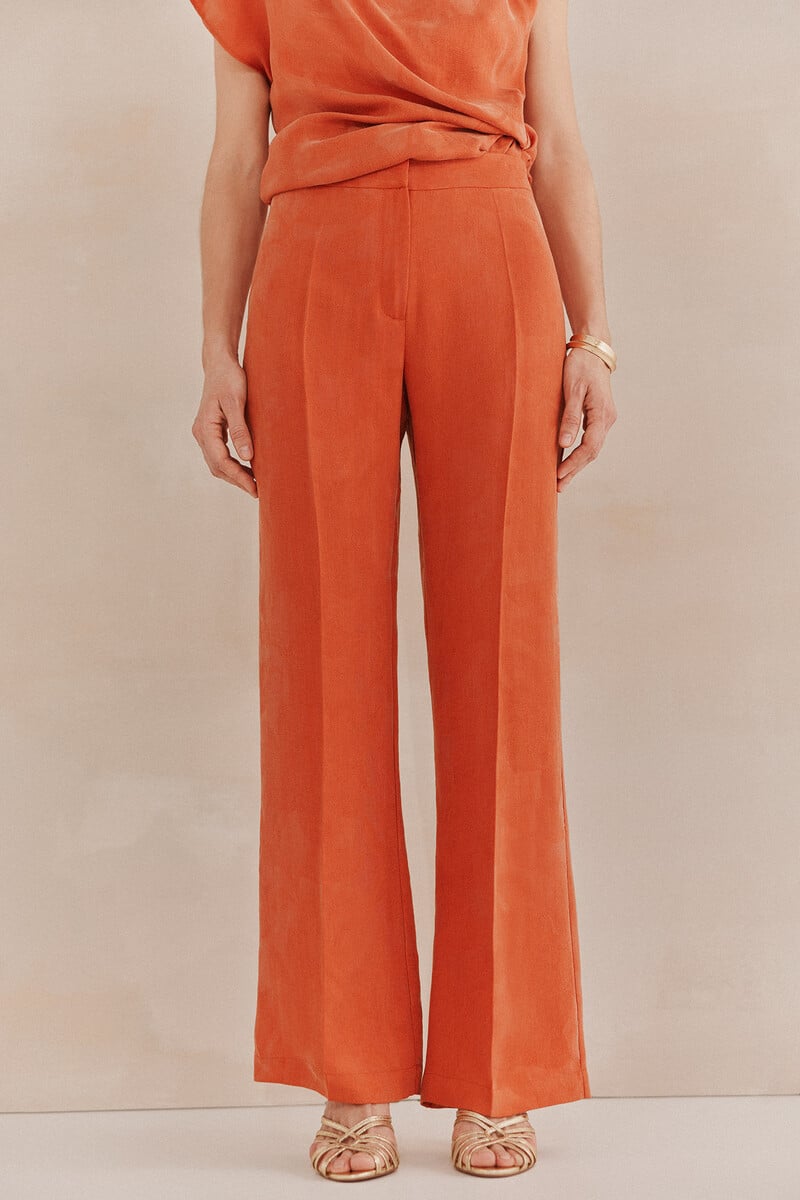 pedro del hierro Petra. Pantalones jaquard Precios de Black Friday