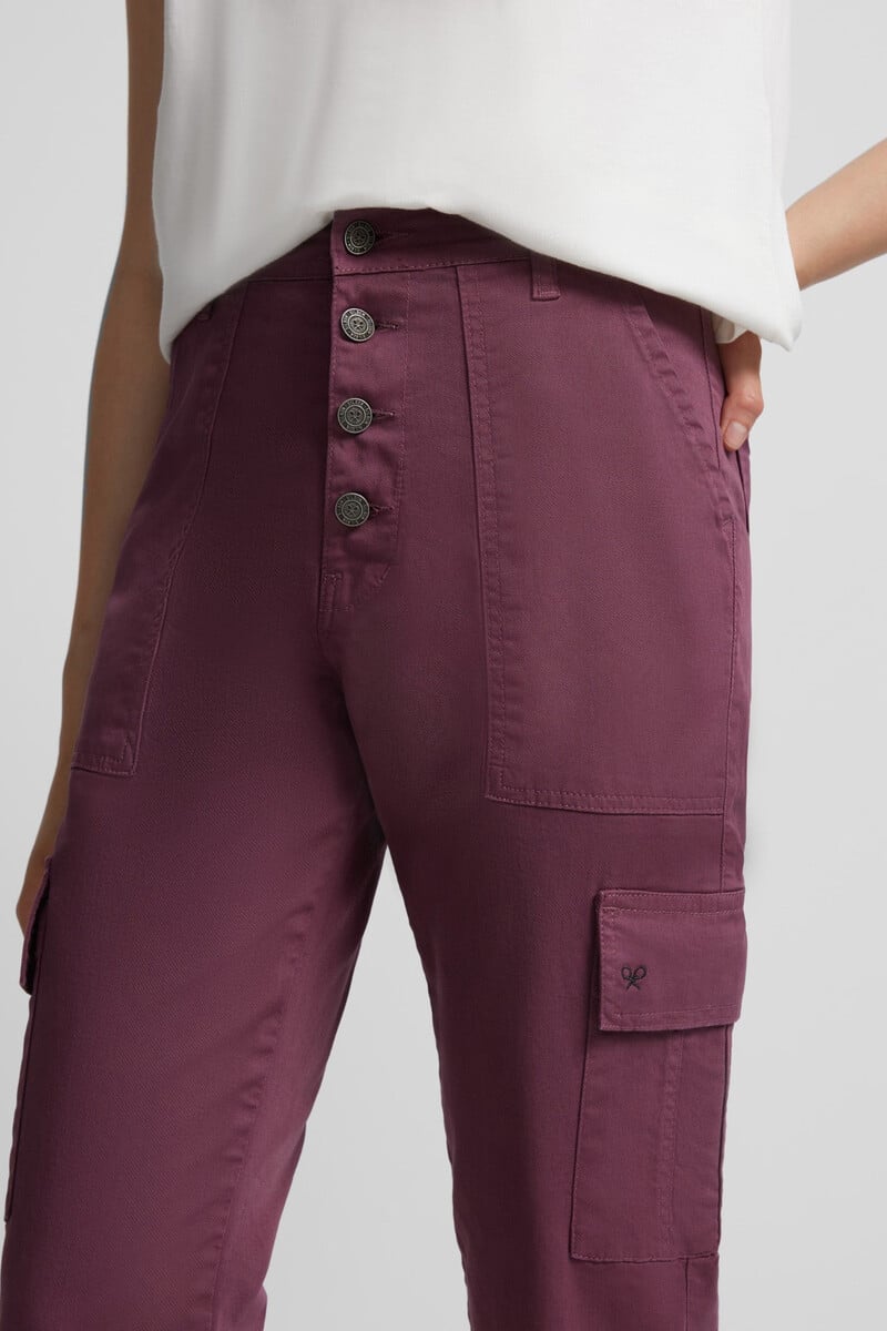 pedro del hierro Pantalón cargo Última moda
