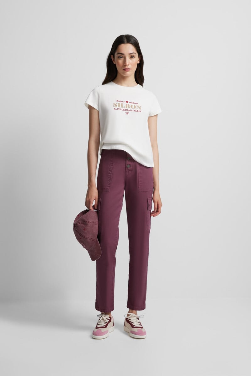 pedro del hierro Pantalón cargo Última moda