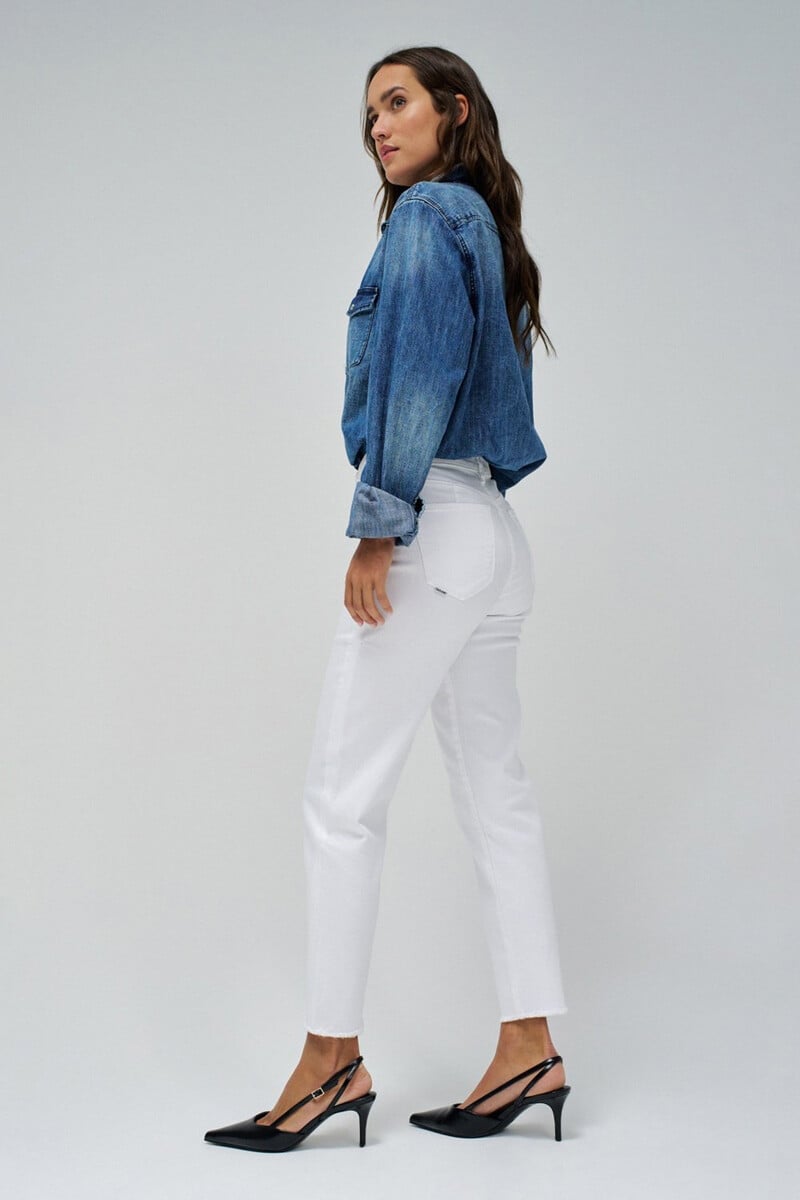 pedro del hierro Jeans True cropped slim En línea