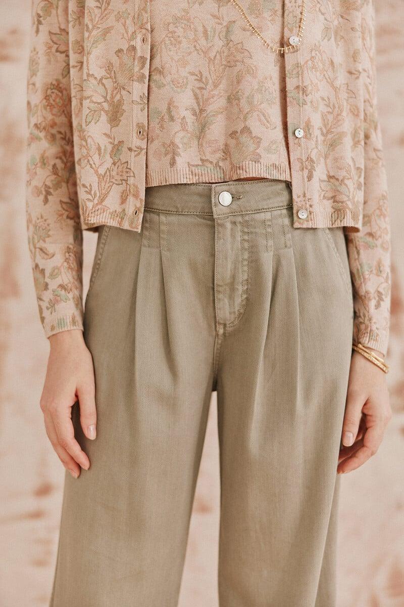 pedro del hierro Pandme. Pantalones tencel Ofertas